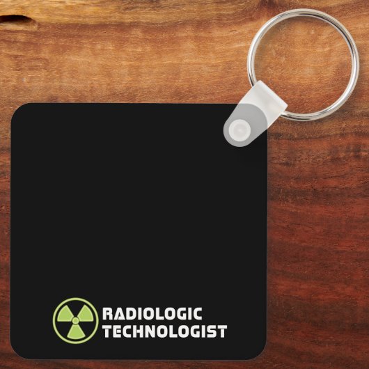 Rad Tech Sleutelhanger (Achterkant)