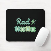 Rad Tech St Patricks Day Röntgenfoto Iers Gelukkig Muismat (Met muis)