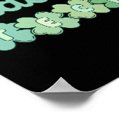 Rad Tech St Patricks Day Xray Ierse Lucky Radiolog Poster (Hoek)