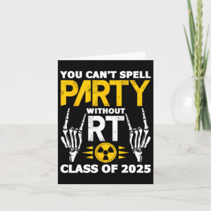 Rad Tech Student RT CL van 2025 Radiologie Afstude Kaart