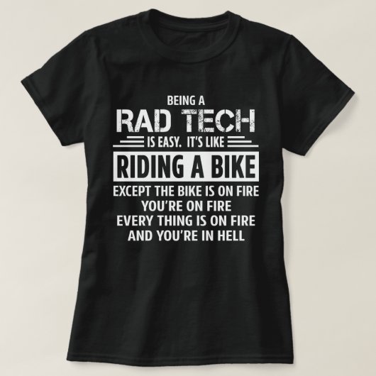 Rad Tech T-shirt (Design voorkant)
