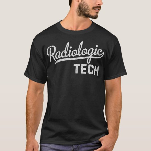 Rad Tech Week radiologiecadeaus voor radiologische T-shirt (Voorkant)