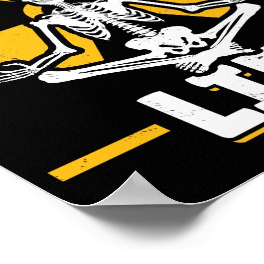 Rad Tech Yoga Skeleton Xray Radiology Poster (Hoek)