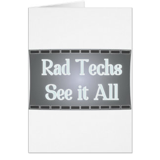 Rad Technieken bekijken alles (röntgenfilm)
