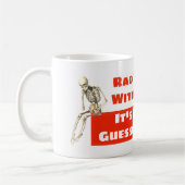 "Rad Techs - Zonder ons is het gewoon een gokspel" Koffiemok (Links)