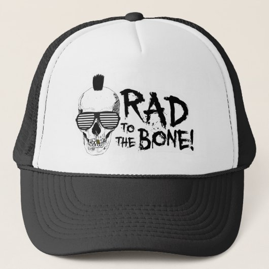 RAD TO BONE Trucker Hat Trucker Pet (Voorkant)