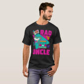 Rad Uncle 90s Aesthetic Nostalgia 1990's Retro Unc T-shirt (Voorkant volledig)