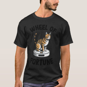 Rad van Fortuin Robotstofzuiger Grappige Kat T-shirt
