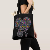Rad van vele levens tote bag (Dichtbij)