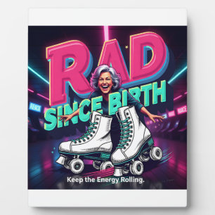 RAD VANAF GEBOORTE -  Rollerskates & Joyvolle Ener Fotoplaat