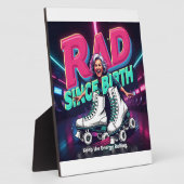RAD VANAF GEBOORTE - Rollerskates & Joyvolle Ener Fotoplaat (Zijkant)