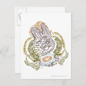 RADAGAST™-borduurwerk Briefkaart (Voorkant / Achterkant)