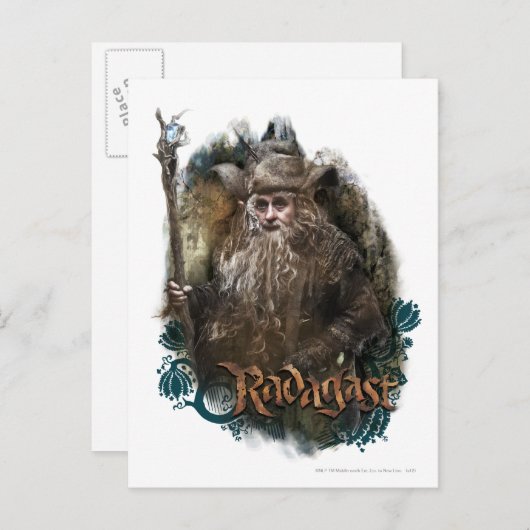 RADAGAST™ met naam Briefkaart (Voorkant / Achterkant)