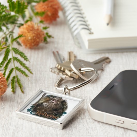 RADAGAST™ met naam Sleutelhanger (Zijkant)