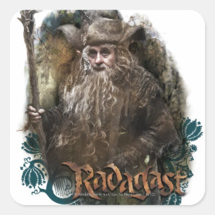RADAGAST™ met naam Vierkante Sticker