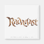 RADAGAST™-naam gestructureerd Magneet (Voorkant)