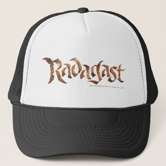 RADAGAST™-naam gestructureerd Trucker Pet (Voorkant)