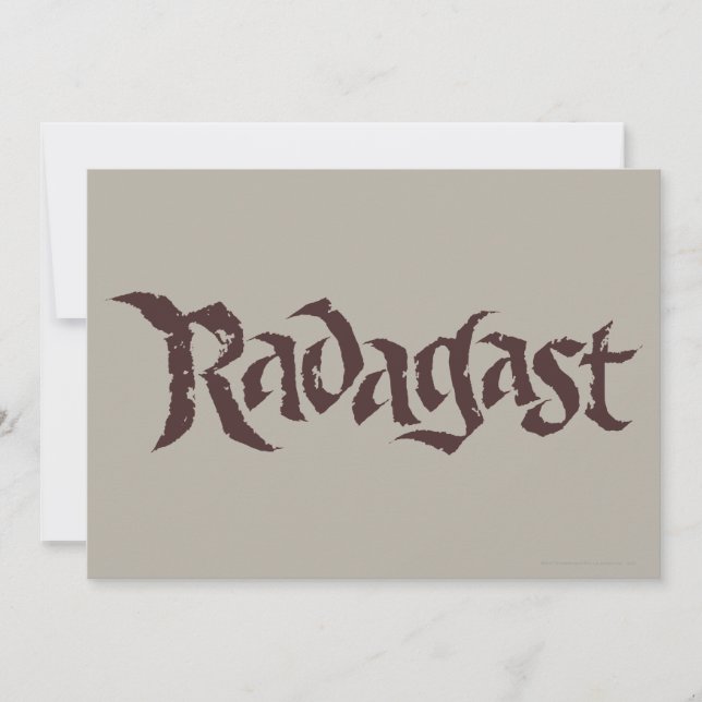 RADAGAST™ Name Solid (Voorkant)
