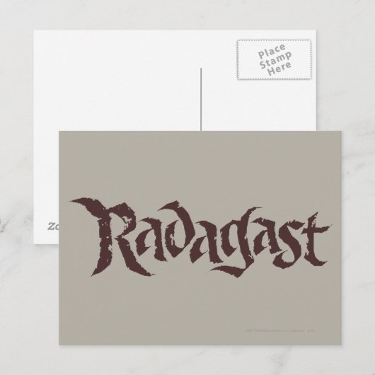 RADAGAST™ Name Solid Briefkaart (Voorkant / Achterkant)