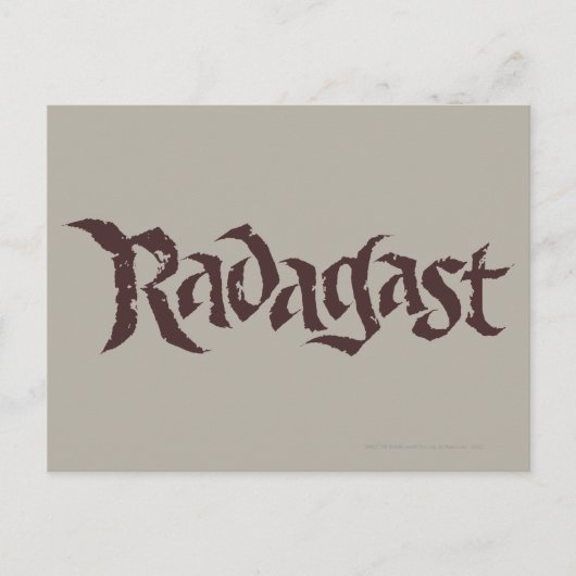 RADAGAST™ Name Solid Briefkaart (Voorkant)