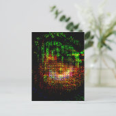 radar caleidoscoop briefkaart (Staand voorkant)