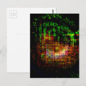 radar caleidoscoop briefkaart (Voorkant / Achterkant)