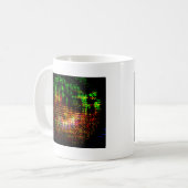 radar caleidoscoop koffiemok (Voorkant links)