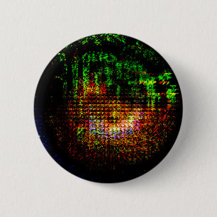 radar caleidoscoop ronde button 5,7 cm