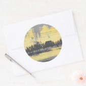 Radar II Ronde Sticker (Envelop)