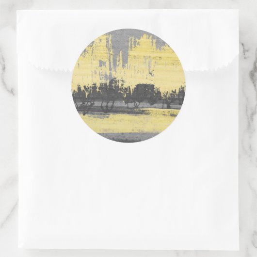 Radar II Ronde Sticker (Tas)