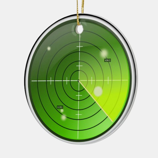 Radar Keramisch Ornament (Links)