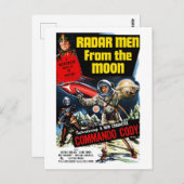 Radar Mannen vanaf de maan (1952) Briefkaart (Voorkant / Achterkant)