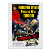 Radar Mannen vanaf de maan (1952) Perfect Poster (Voorkant)