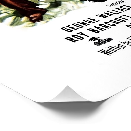 Radar Mannen vanaf de maan (1952) Perfect Poster (Hoek)