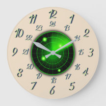 Radar Proximity Pereach Grey met militaire tijd