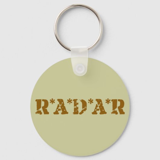 Radar Sleutelhanger (Voorkant)