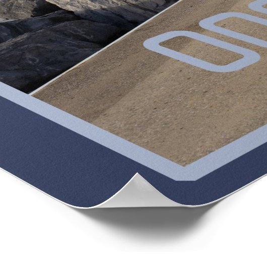 Radar Tower, Oostende Habour, België Poster (Hoek)