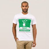 Radar Transponder Mannen T-shirt (Voorkant volledig)