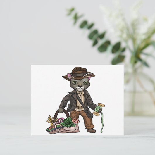 RadarKat Briefkaart (Staand voorkant)