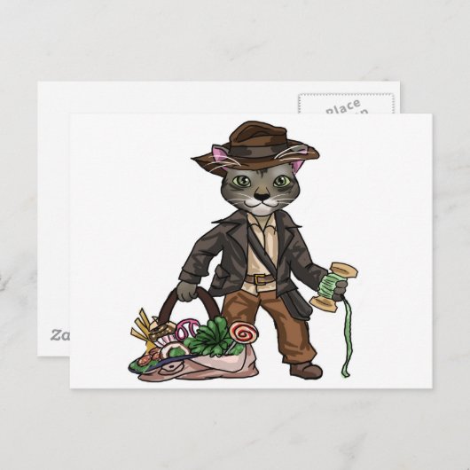 RadarKat Briefkaart (Voorkant / Achterkant)