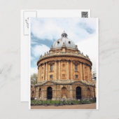 Radcliffe, camera, Bodleense bibliotheek, Oxford Briefkaart (Voorkant / Achterkant)