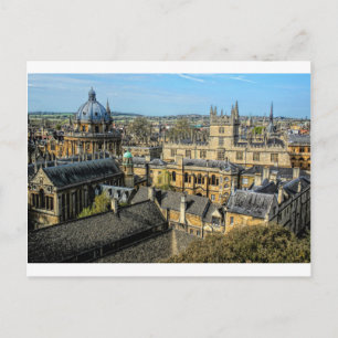 Radcliffe Camera en Bodleian Library Oxford Briefkaart
