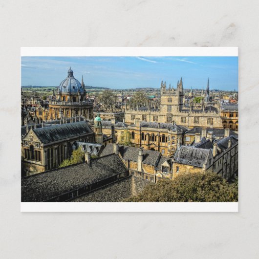 Radcliffe Camera en Bodleian Library Oxford Briefkaart (Voorkant)