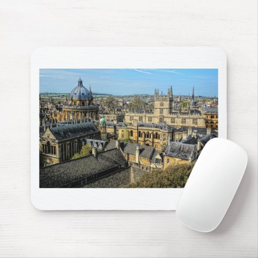 Radcliffe Camera en Bodleian Library Oxford Muismat (Met muis)