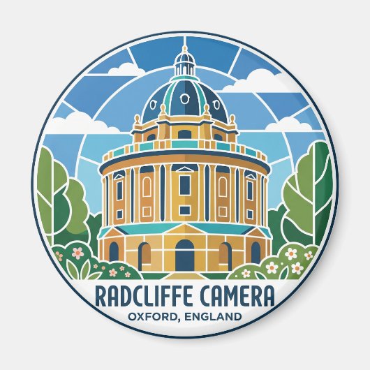 Radcliffe Camera Engeland Magneet (Voorkant)
