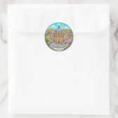Radcliffe Camera Engeland Ronde Sticker (Tas)