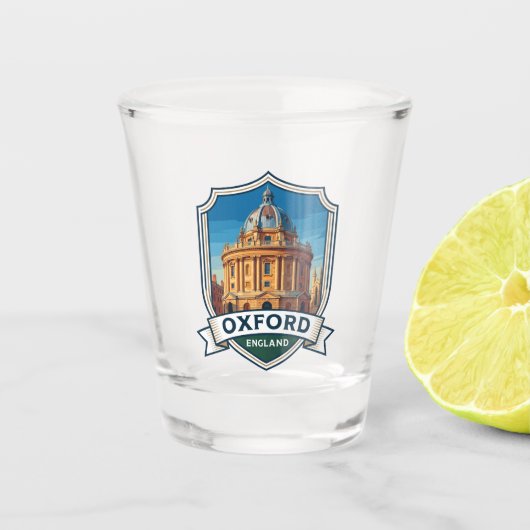 Radcliffe Camera Engeland Shot Glas (Voorkant)