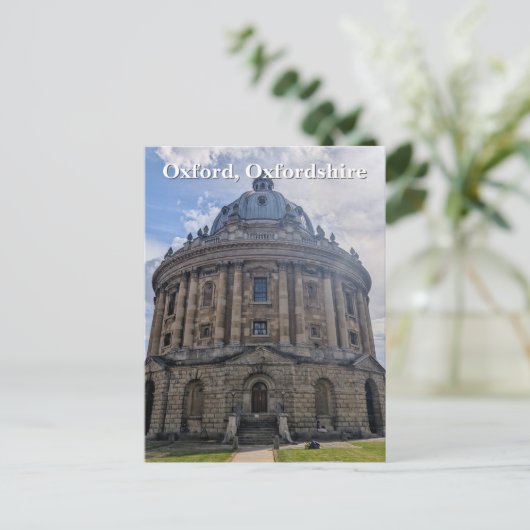 Radcliffe Camera naar Oxford Briefkaart (Staand voorkant)