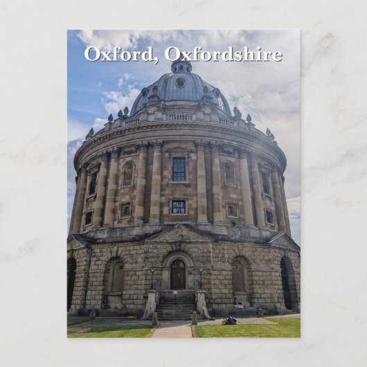 Radcliffe Camera naar Oxford Briefkaart (Voorkant)