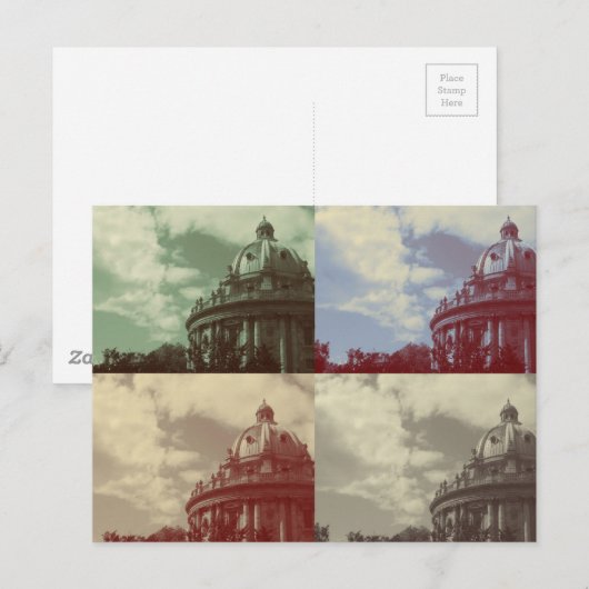 Radcliffe Camera - Oxford Briefkaart (Voorkant / Achterkant)